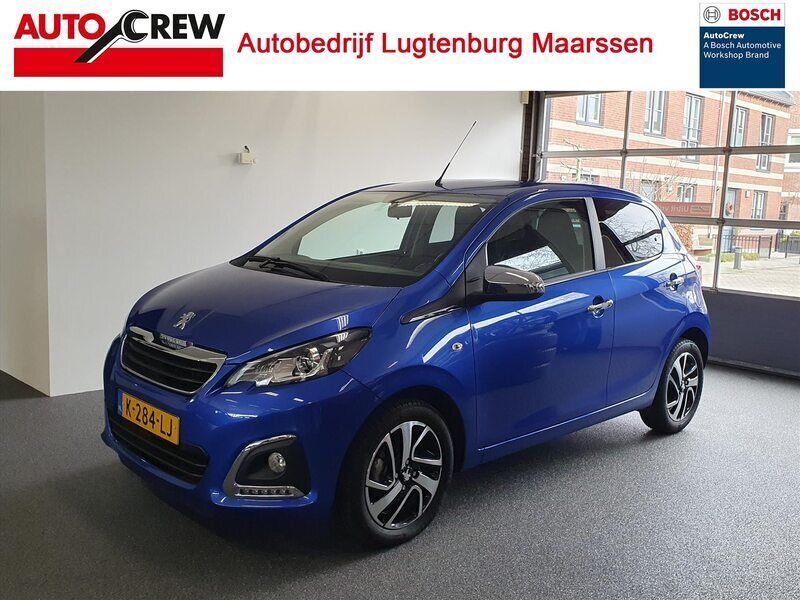 Blauw Gebruikt 2021 Peugeot 108 Allure Hatchback | € 11.990 (Iets duurder) - Afbeelding 1/4