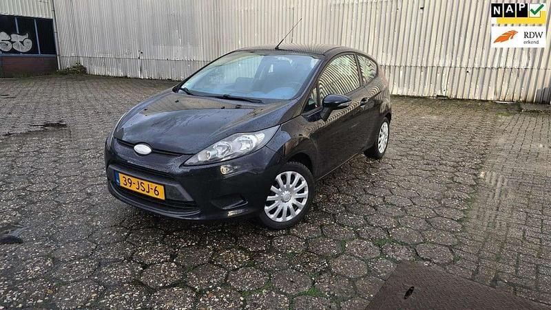 Occasion Ford Fiesta Limited 60 PK (44 kW) 2009 Zwart, metallic lak Hatchback