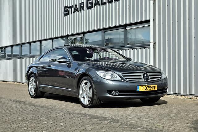 Grijs Occasion 2007 Mercedes CL500 Coupé | € 29.950 - Afbeelding 1/4