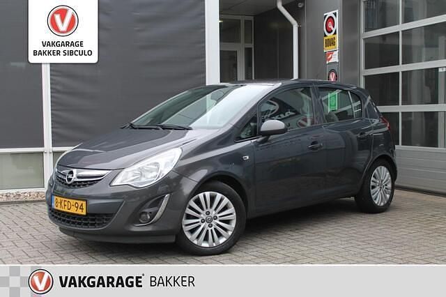 Grijs Gebruikt 2013 Opel Corsa Design Edition Hatchback | € 4.750 (Eerlijke prijs) - Afbeelding 1/4