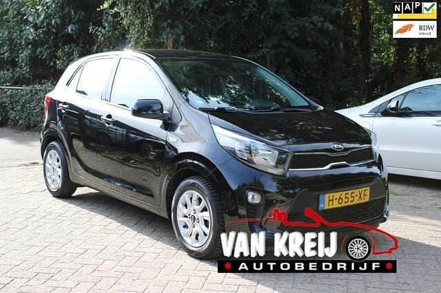 Zwart Gebruikt 2020 Kia Picanto Hatchback | € 9.950 (Goede deal) - Afbeelding 1/4