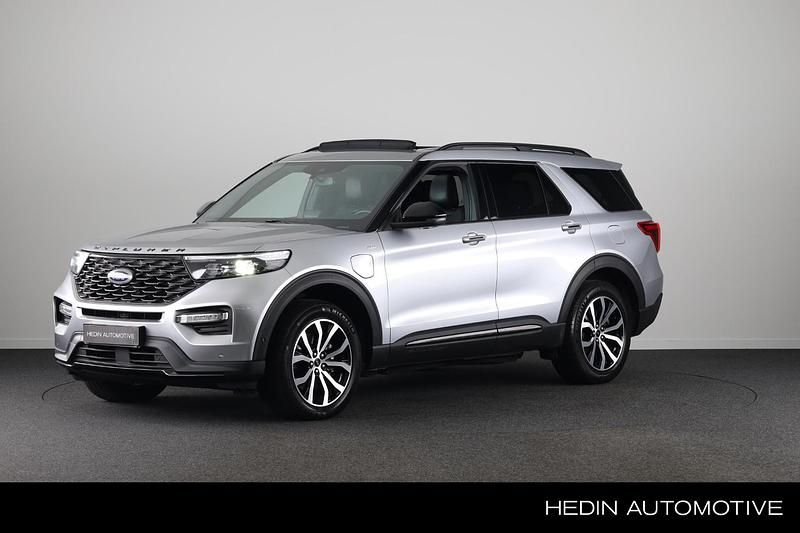 Grijs Gebruikt 2022 Ford Explorer ST-Line SUV | € 51.945 (Eerlijke prijs) - Afbeelding 1/4