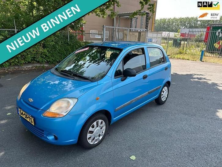 Blauw Gebruikt 2005 Chevrolet Matiz Hatchback | € 999 (Iets duurder) - Afbeelding 1/4