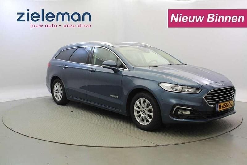 Blauw, metallic lak Gebruikt 2020 Ford Mondeo Titanium Stationwagen | € 16.845 (Super prijs) - Afbeelding 1/4