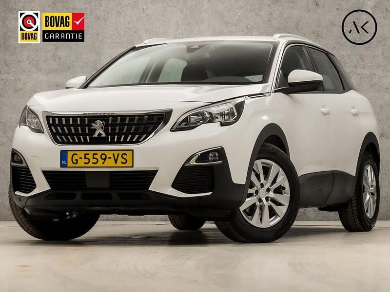 Wit Gebruikt 2020 Peugeot 3008 Sport SUV | € 14.945 (Super prijs) - Afbeelding 1/4