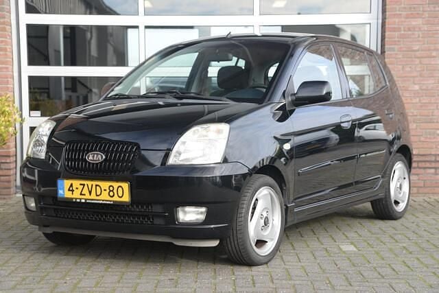 Zwart Gebruikt 2005 Kia Picanto LX Hatchback | € 1.450 (Eerlijke prijs) - Afbeelding 1/4