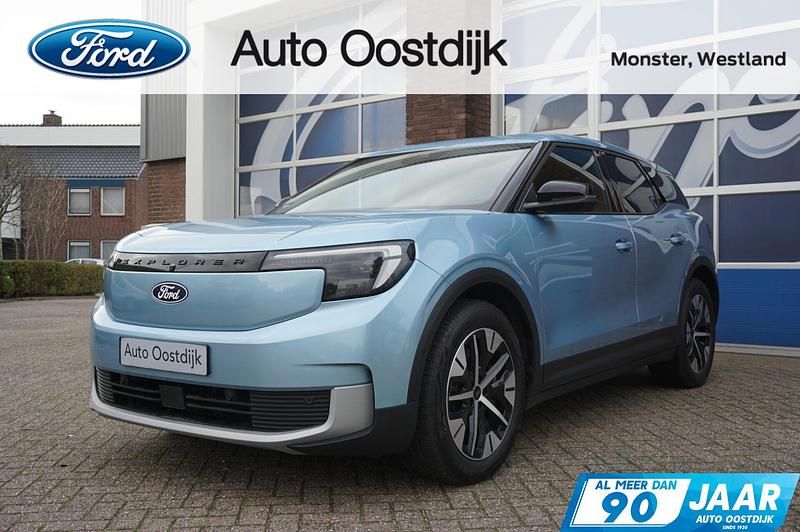 Blauw Occasion 2024 Ford Explorer Extended Range SUV | € 37.400 (Super prijs) - Afbeelding 1/4