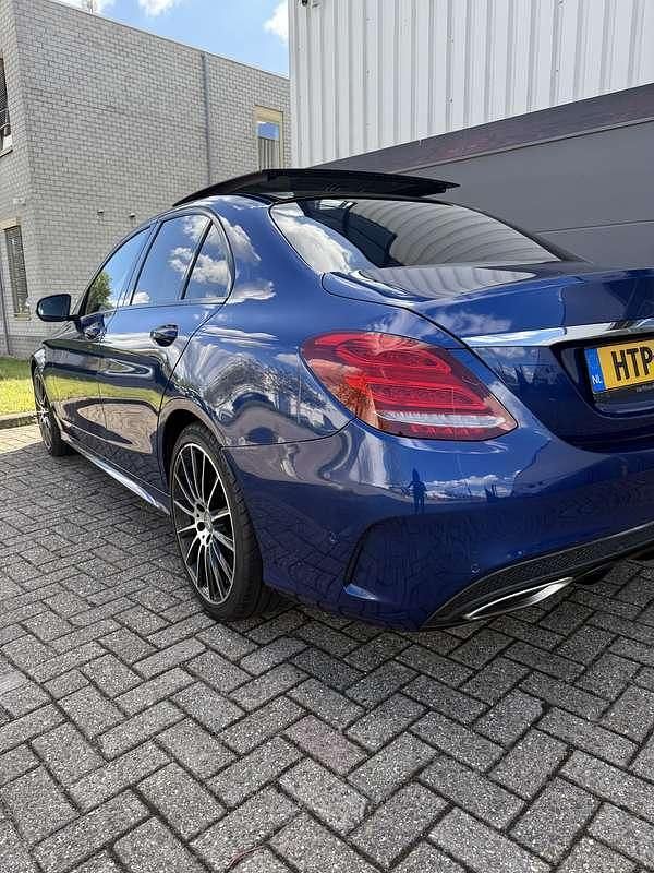 Occasion Mercedes C160 AMG 129 PK (94 kW) 2018 Blauw Coupé