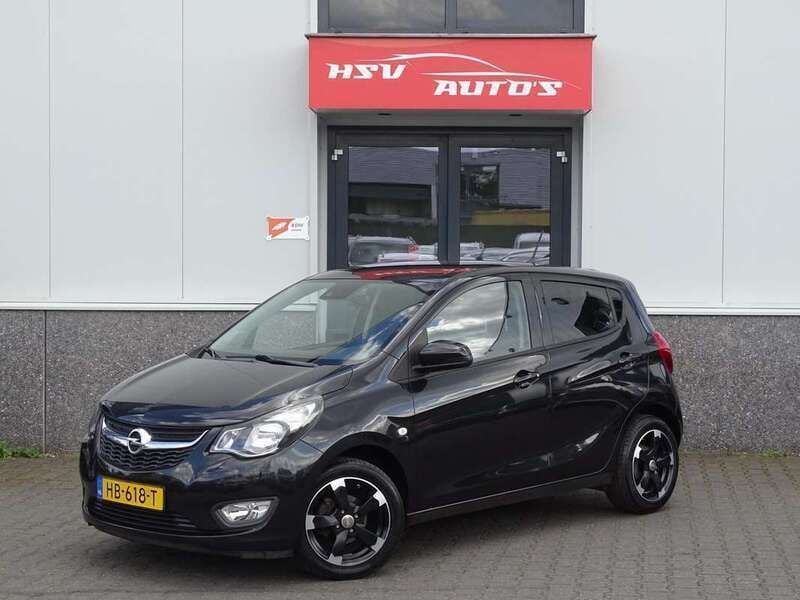 Zwart Gebruikt 2015 Opel Karl Edition Hatchback | € 6.450 (Eerlijke prijs) - Afbeelding 1/3