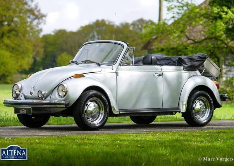 Zilverdiamond silver l97a Gebruikt 1979 VW Käfer Cabriolet | € 24.500 - Afbeelding 1/4