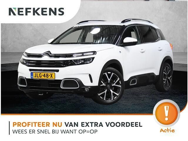Wit Occasion 2021 Citroën C5 Shine SUV | € 22.720 (Eerlijke prijs) - Afbeelding 1/4