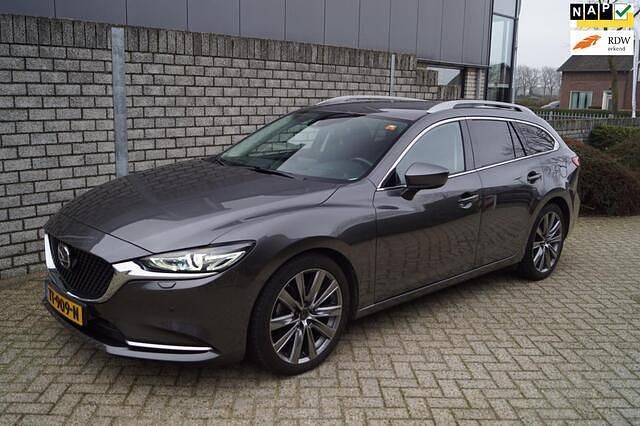 Grijs Occasion 2018 Mazda 6 Luxury Stationwagen | € 19.450 (Eerlijke prijs) - Afbeelding 1/4