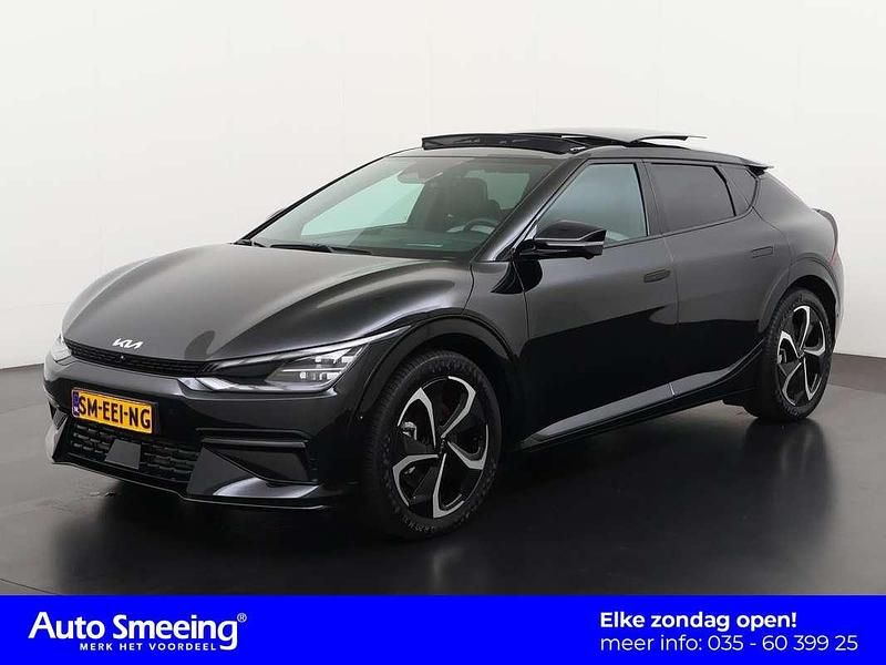 Aurora black pearl (abp) Gebruikt 2023 Kia EV6 4 SUV | € 39.895 (Eerlijke prijs) - Afbeelding 1/4