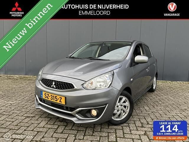 Grijs Gebruikt 2018 Mitsubishi Space Star Hatchback | € 6.950 (Eerlijke prijs) - Afbeelding 1/4