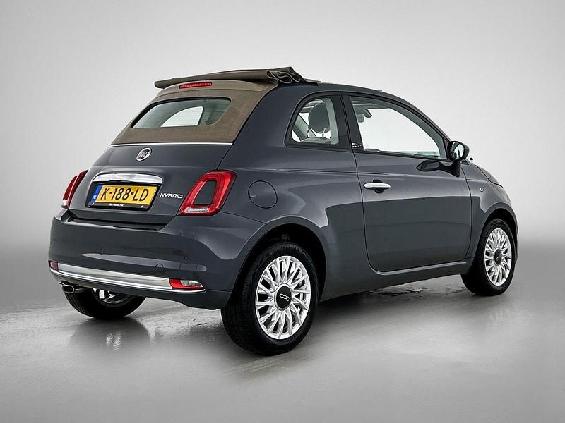 Occasion Fiat 500C Lounge 69 PK (50 kW) 2021 Grijs Cabriolet