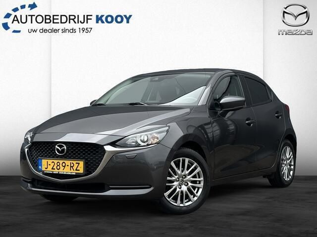 Machine grey (grijs metallic) Gebruikt 2020 Mazda 2 Style Hatchback | € 16.950 (Eerlijke prijs) - Afbeelding 1/4