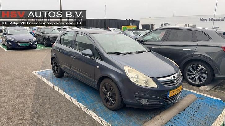 Occasion Opel Corsa Enjoy 90 PK (66 kW) 2008 Grijs Hatchback