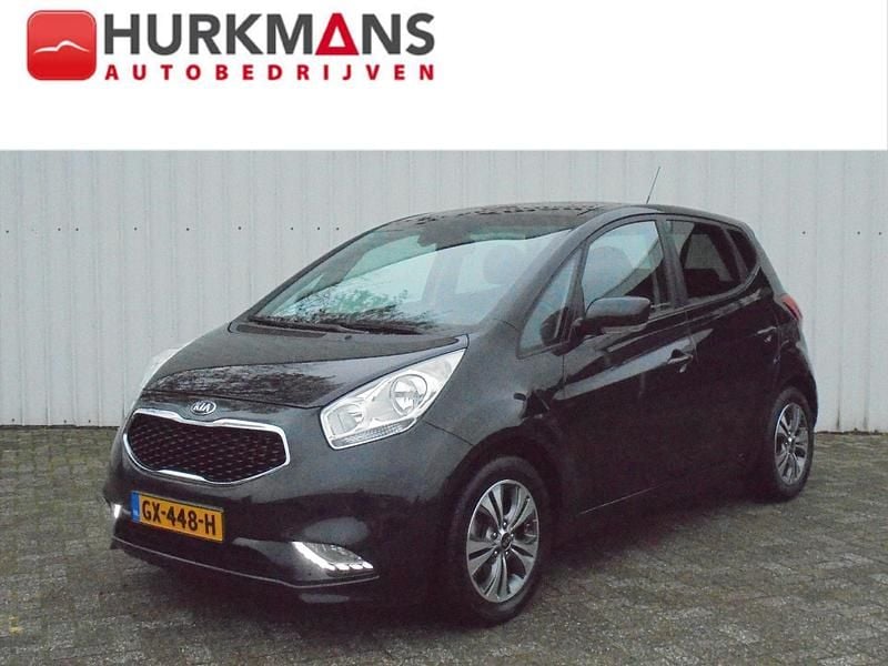 Zwart Gebruikt 2015 Kia Venga Hatchback | € 9.450 (Iets duurder) - Afbeelding 1/4