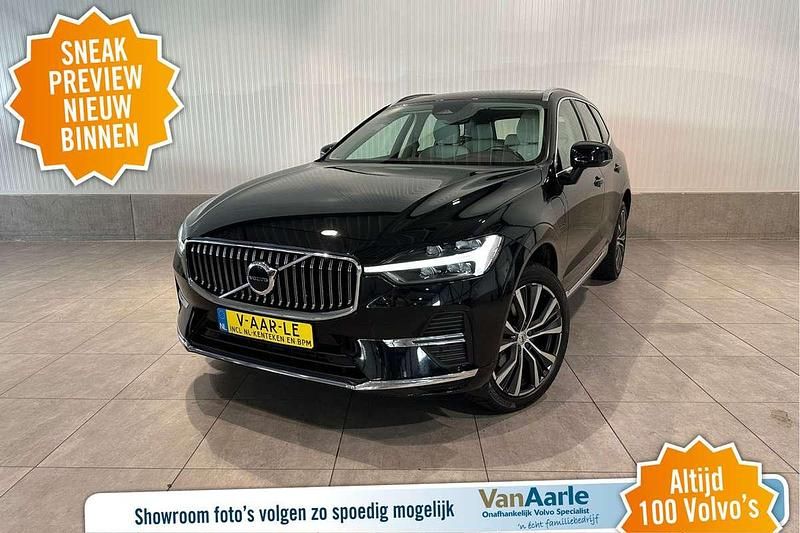 Zwart Gebruikt 2022 Volvo XC60 Inscription SUV | € 40.850 (Super prijs) - Afbeelding 1/3