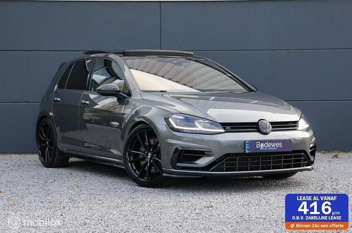 Grijs (metallic) Gebruikt 2019 VW Golf VII R Hatchback | € 25.990 (Super prijs) - Afbeelding 1/4