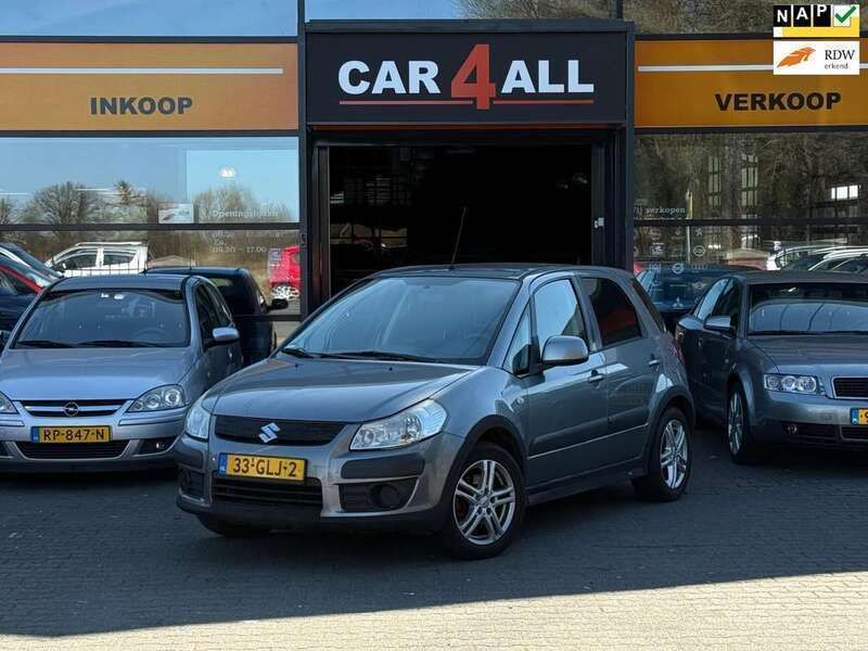 Grijs Gebruikt 2008 Suzuki SX4 Comfort MPV | € 2.498 (Duur) - Afbeelding 1/4