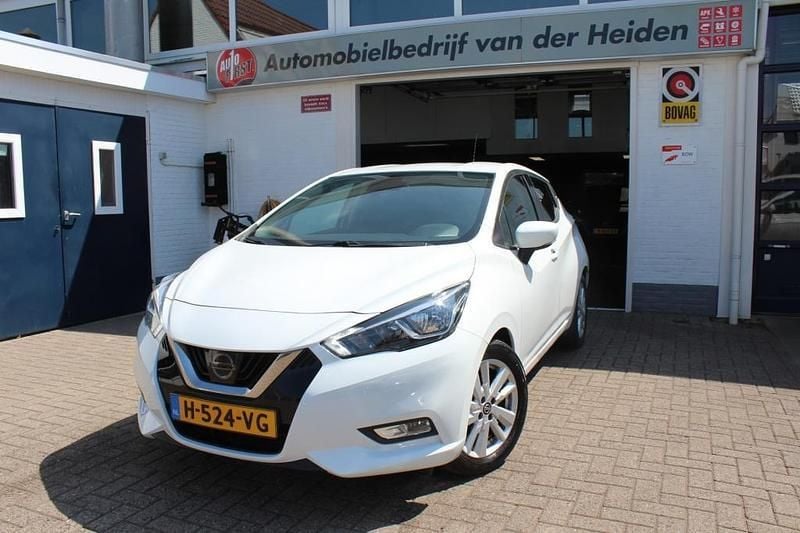 Wit Gebruikt 2020 Nissan Micra N-Connecta Hatchback | € 13.750 (Eerlijke prijs) - Afbeelding 1/4