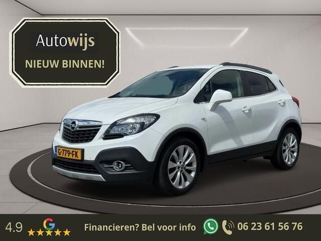 Wit Gebruikt 2015 Opel Mokka Cosmo SUV | € 9.989 (Goede deal) - Afbeelding 1/4