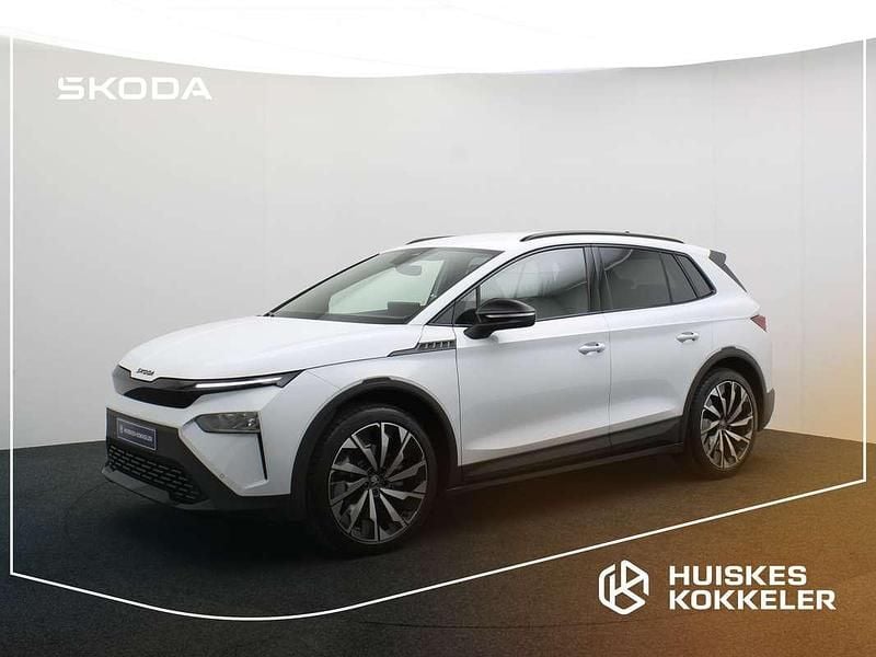 Wit Nieuw 2025 Skoda Elroq SportLine SUV | € 45.690 (Eerlijke prijs) - Afbeelding 1/4
