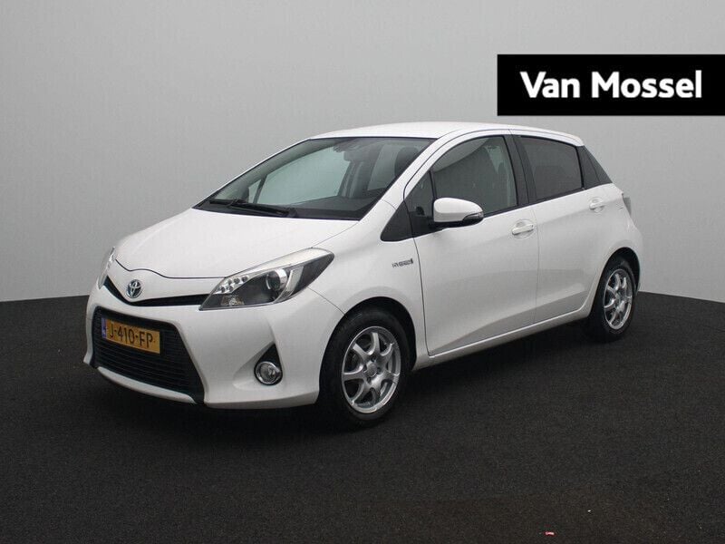 Wit Gebruikt 2013 Toyota Yaris Hybrid Hatchback | € 10.400 (Eerlijke prijs) - Afbeelding 1/4