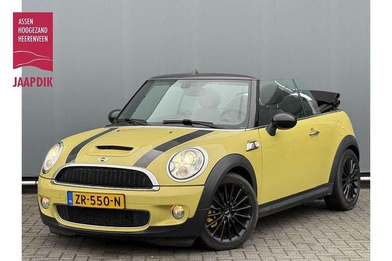 Geel Gebruikt 2009 Mini Cooper S Cabriolet Cabriolet | € 8.899 (Eerlijke prijs) - Afbeelding 1/3