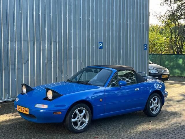Blauw Gebruikt 1991 Mazda MX5 Cabriolet | € 12.950 - Afbeelding 1/4