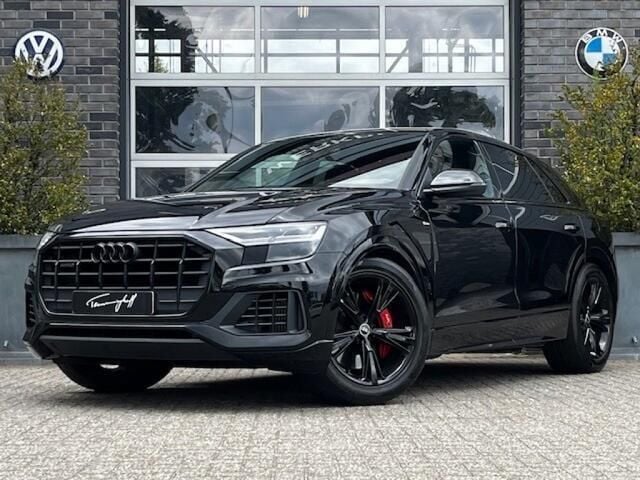 Zwart Gebruikt 2021 Audi Q8 S-Line SUV | € 63.950 (Super prijs) - Afbeelding 1/4