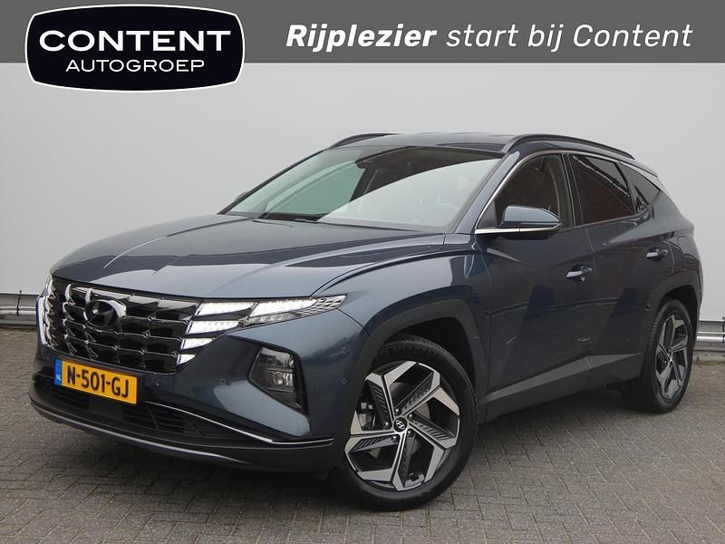 Blauw Occasion 2021 Hyundai Tucson Premium SUV | € 25.940 (Eerlijke prijs) - Afbeelding 1/4