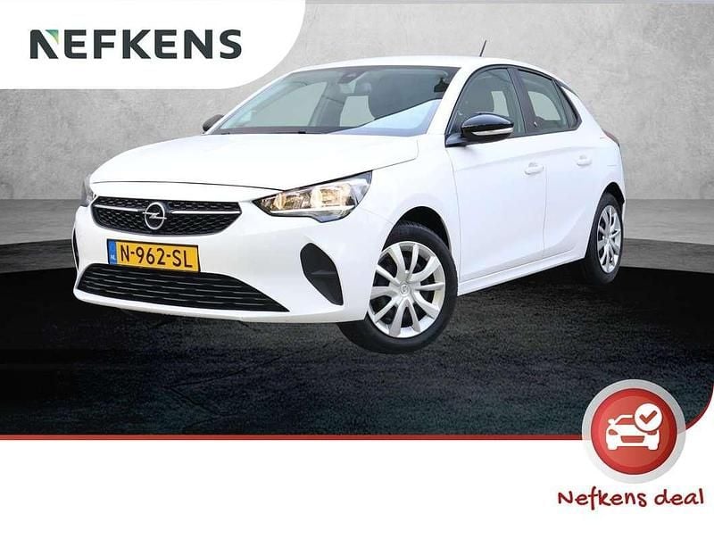 Wit Gebruikt 2021 Opel Corsa-e Edition Hatchback | € 13.925 (Eerlijke prijs) - Afbeelding 1/3