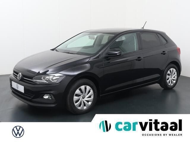 Zwart, metallic lak Gebruikt 2021 VW Polo Comfortline Hatchback | € 16.540 (Goede deal) - Afbeelding 1/4