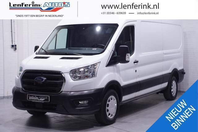 Wit Gebruikt 2021 Ford Transit Trend Van | € 21.800 (Super prijs) - Afbeelding 1/4
