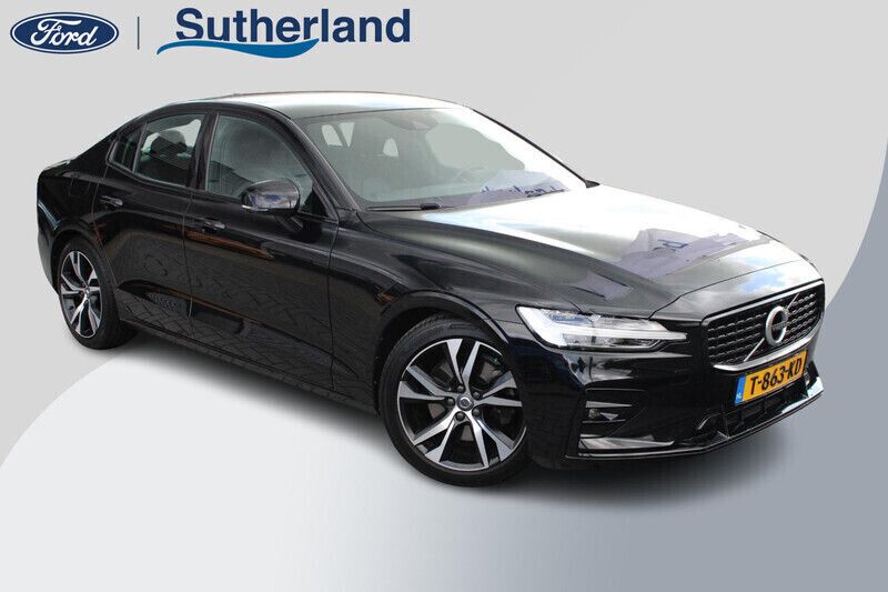 Zwart Gebruikt 2021 Volvo S60 R-Design Sedan | € 28.400 (Super prijs) - Afbeelding 1/4