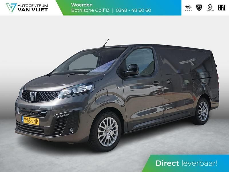 Grijs Nieuw 2025 Fiat e-Scudo L3 75 kWh MPV | € 32.995 (Super prijs) - Afbeelding 1/4