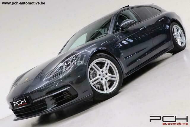 Grijs Gebruikt 2019 Porsche Panamera Turbo Sport Turismo Sedan | € 79.999 - Afbeelding 1/4