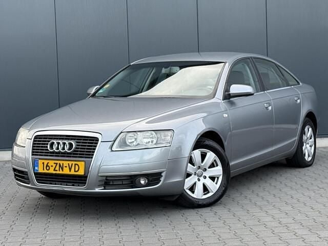 Grijs Occasion 2008 Audi A6 Business Sedan | € 3.990 (Eerlijke prijs) - Afbeelding 1/4