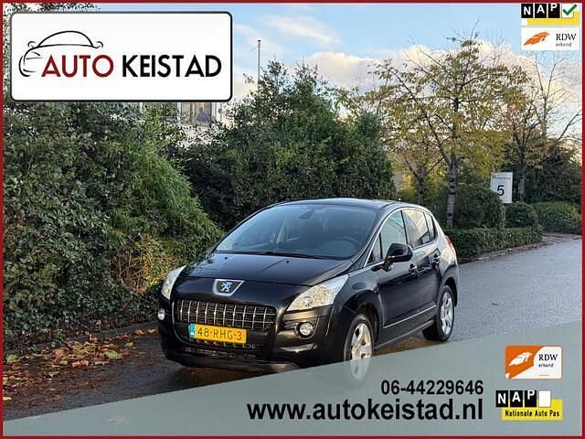 Zwart Gebruikt 2011 Peugeot 3008 MPV | € 5.650 (Eerlijke prijs) - Afbeelding 1/4