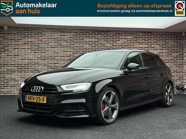 Zwart Gebruikt 2019 Audi S3 Sportback Proline Hatchback | € 35.250 - Afbeelding 1/4