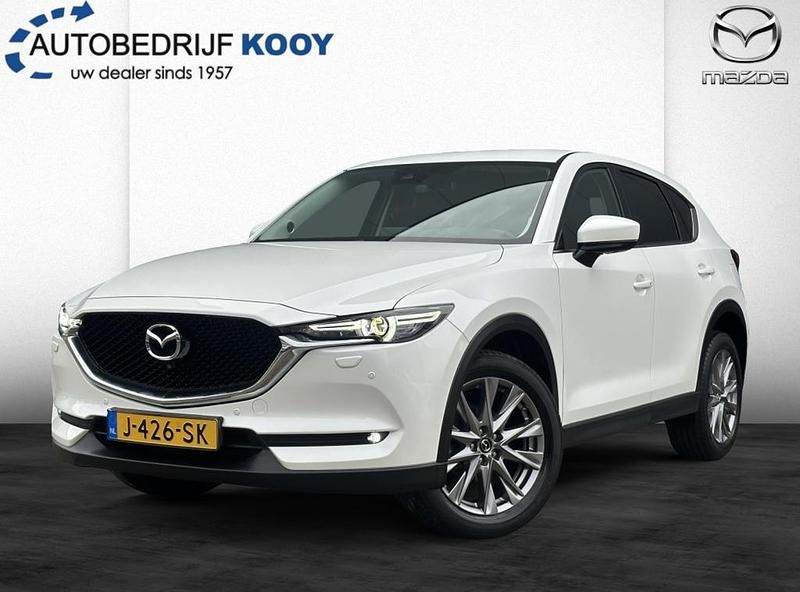 Wit Gebruikt 2020 Mazda CX-5 Style SUV | € 27.445 (Eerlijke prijs) - Afbeelding 1/4