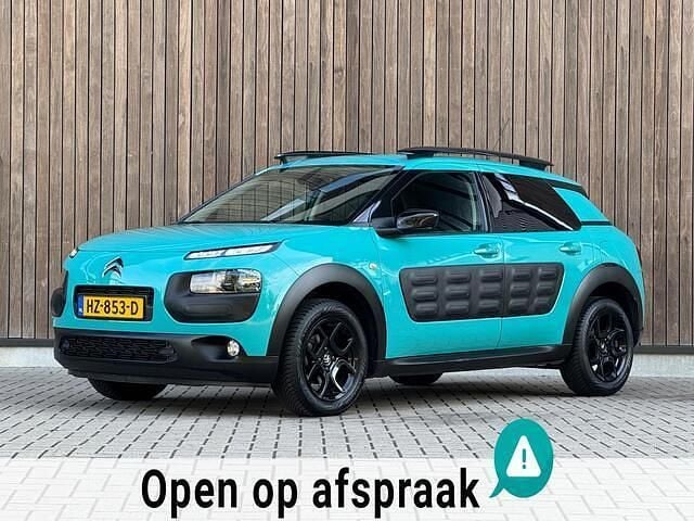 Blauw, metallic lak Gebruikt 2016 Citroën C4 Cactus PureTech Hatchback | € 7.450 (Eerlijke prijs) - Afbeelding 1/4