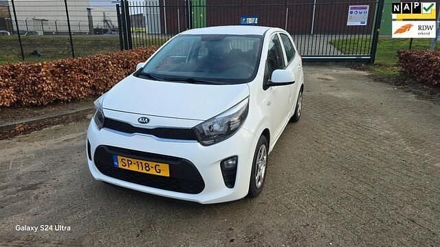 Wit Occasion 2018 Kia Picanto Hatchback | € 4.350 (Super prijs) - Afbeelding 1/4