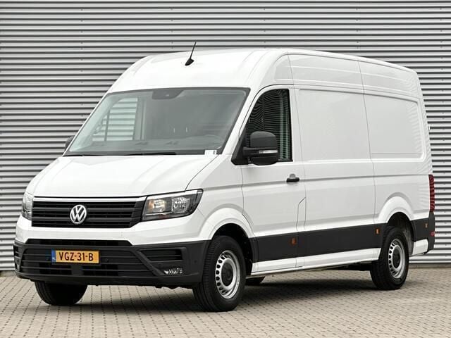 Candy white (lb9a) Gebruikt 2020 VW Crafter Highline Van | € 16.999 (Super prijs) - Afbeelding 1/4