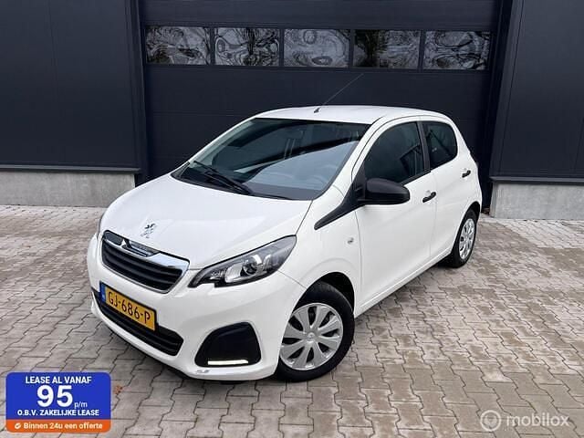 Wit Gebruikt 2015 Peugeot 108 Hatchback | € 5.750 (Super prijs) - Afbeelding 1/4