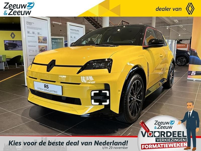 Twotone joune pop Nieuw 2025 Renault R5 Iconic Hatchback | € 35.405 - Afbeelding 1/4