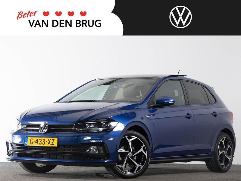 Blauw Gebruikt 2020 VW Polo R-line Hatchback | € 21.895 (Duur) - Afbeelding 1/4