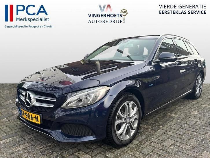Occasion Mercedes C350e Edition 279 PK (205 kW) 2016 Blauw Stationwagen